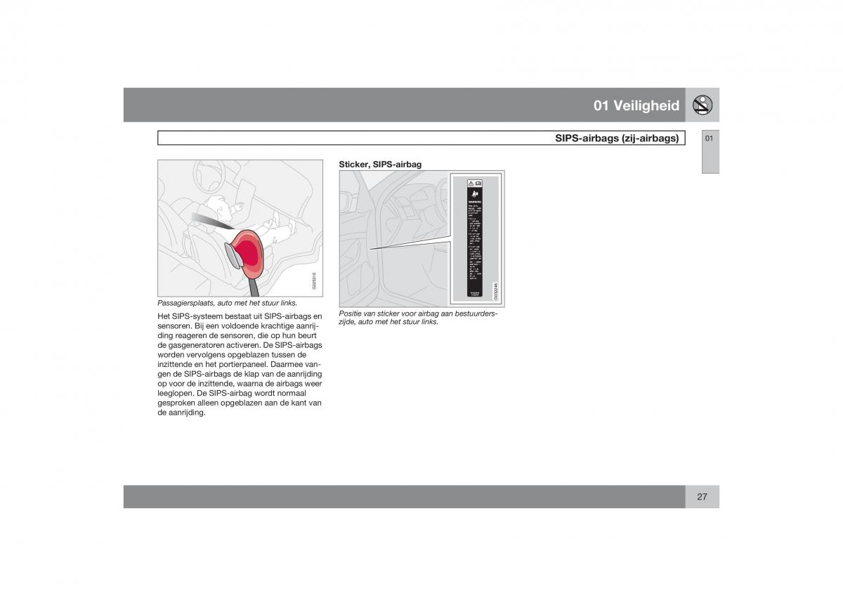 Volvo S40 II 2 handleiding / page 28