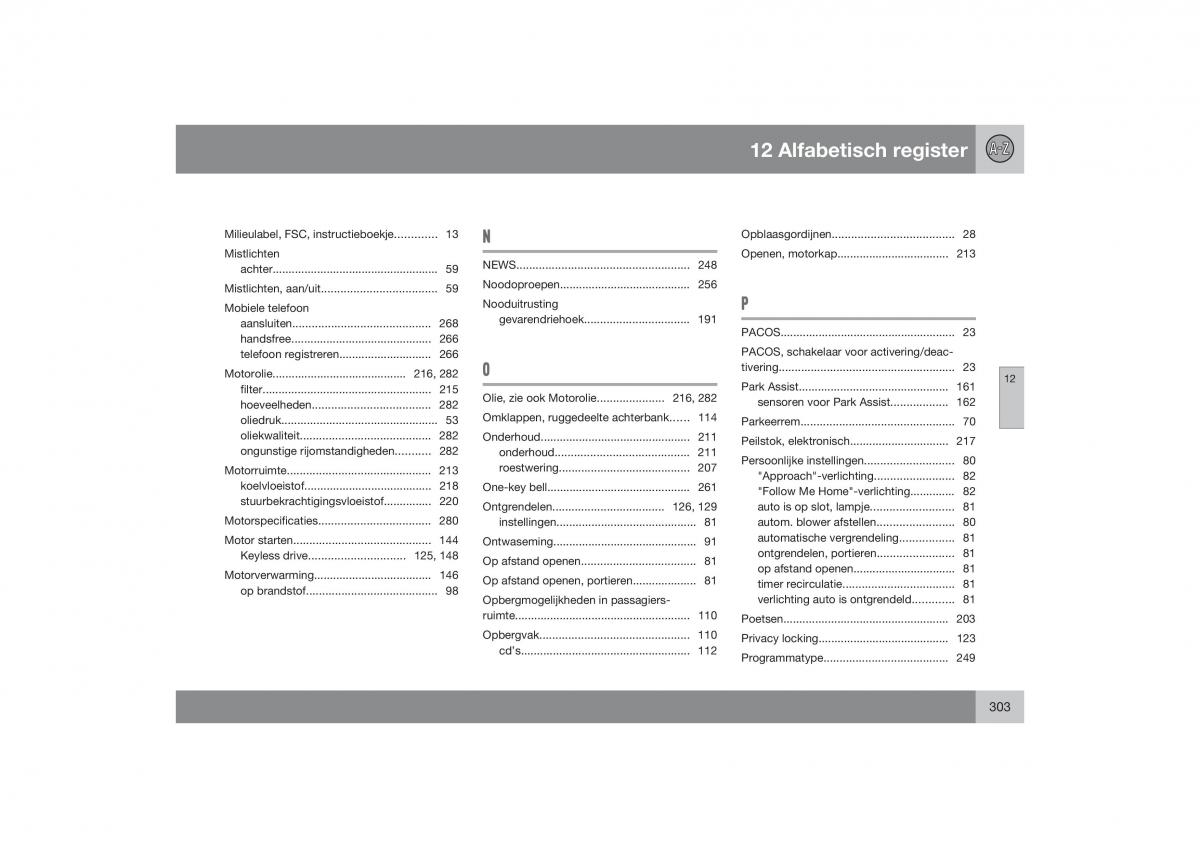 Volvo S40 II 2 handleiding / page 304