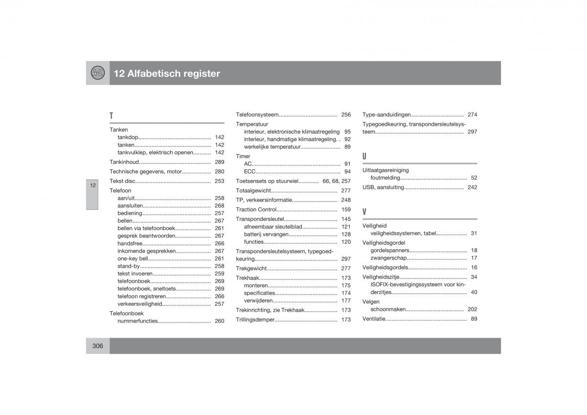 Volvo S40 II 2 handleiding / page 307