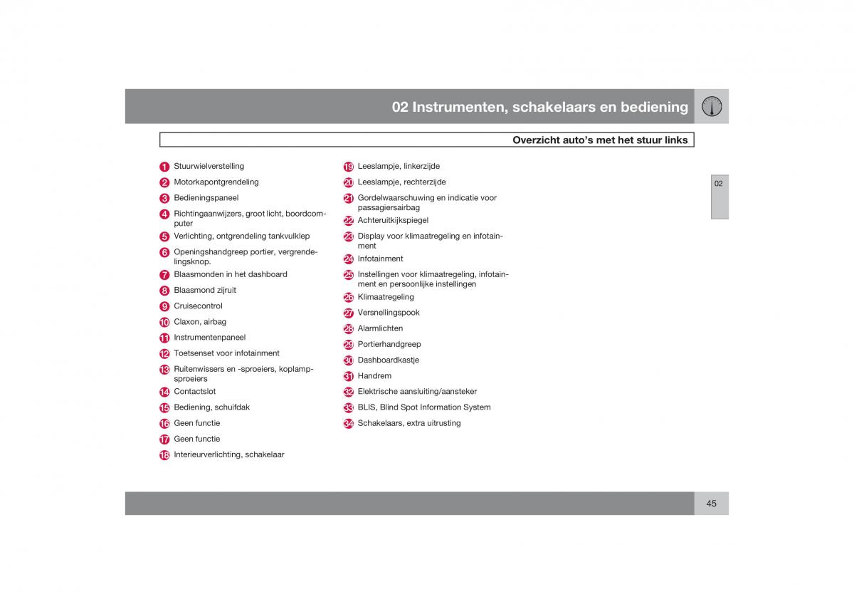 Volvo S40 II 2 handleiding / page 46