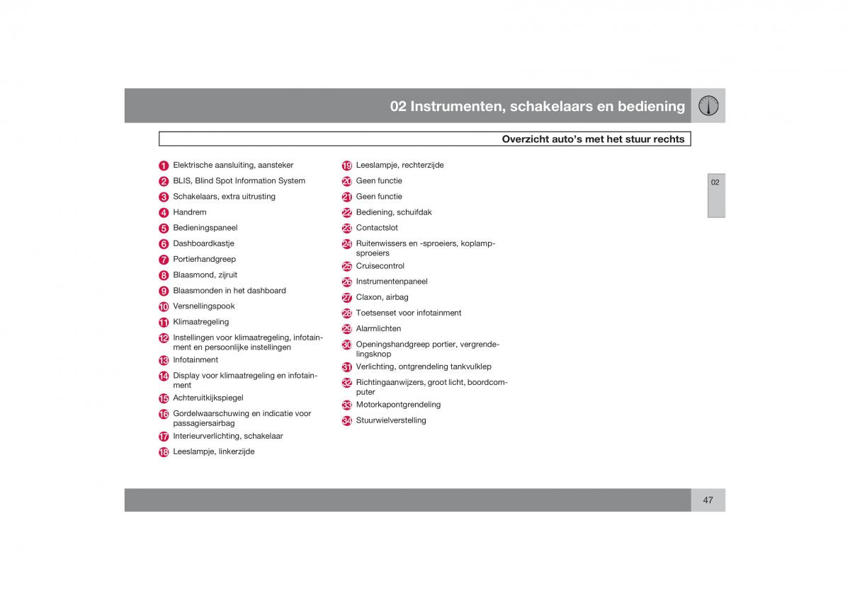 Volvo S40 II 2 handleiding / page 48