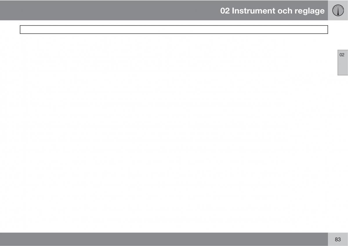 Volvo S40 II 2 instruktionsbok / page 83