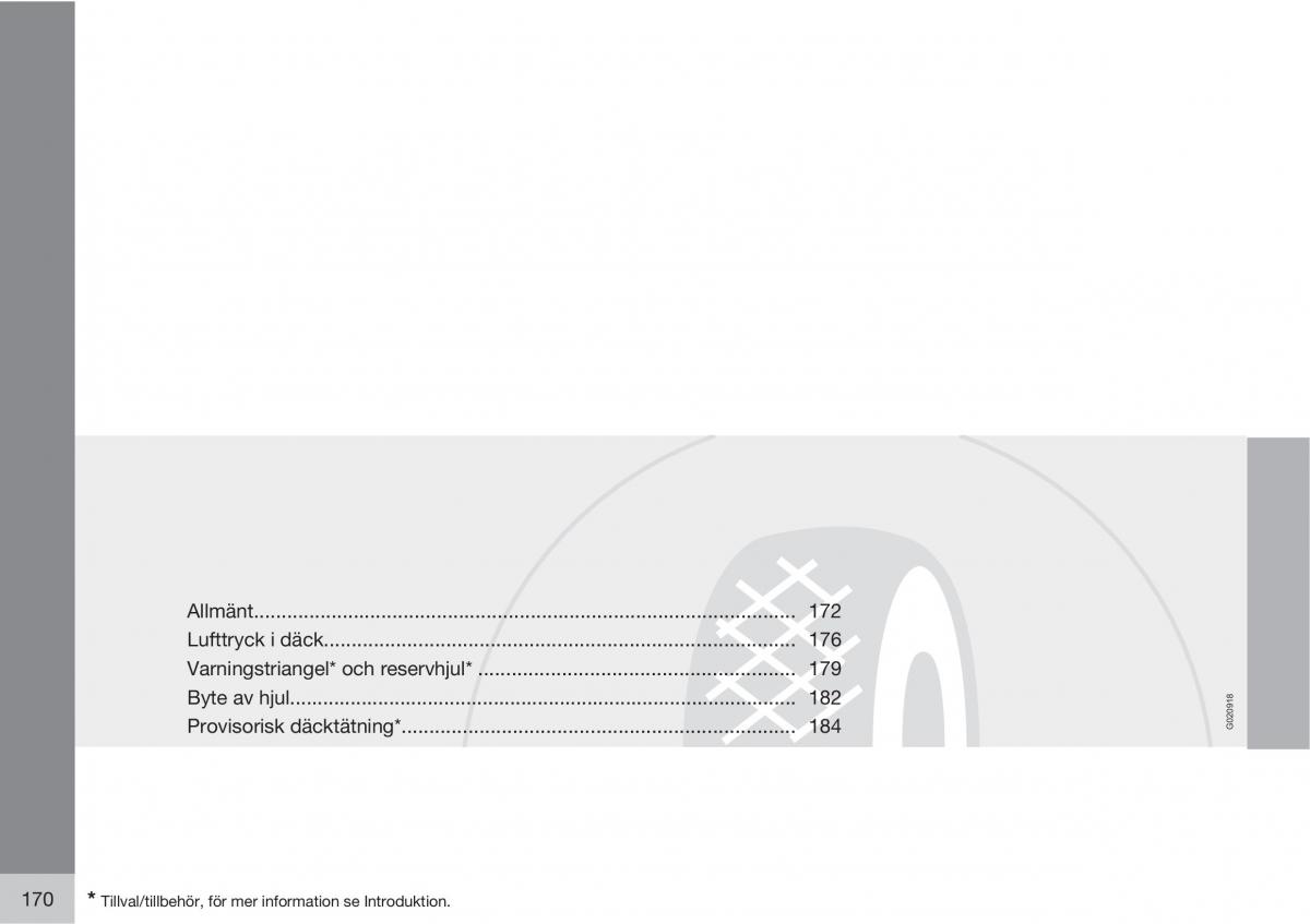 Volvo S40 II 2 instruktionsbok / page 170