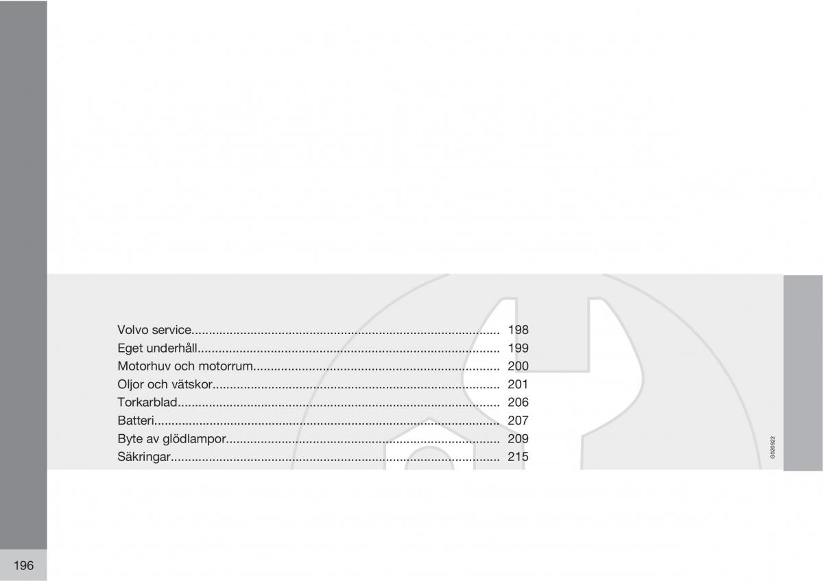 Volvo S40 II 2 instruktionsbok / page 196