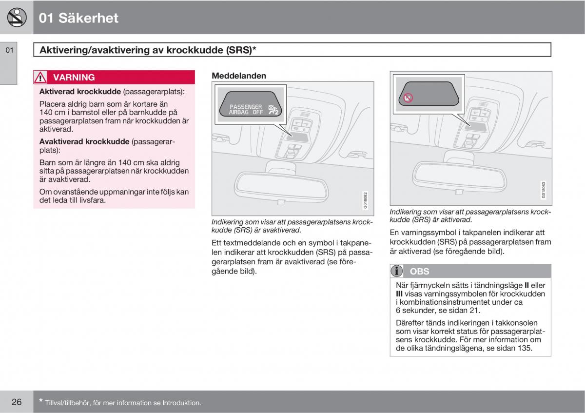 Volvo S40 II 2 instruktionsbok / page 26