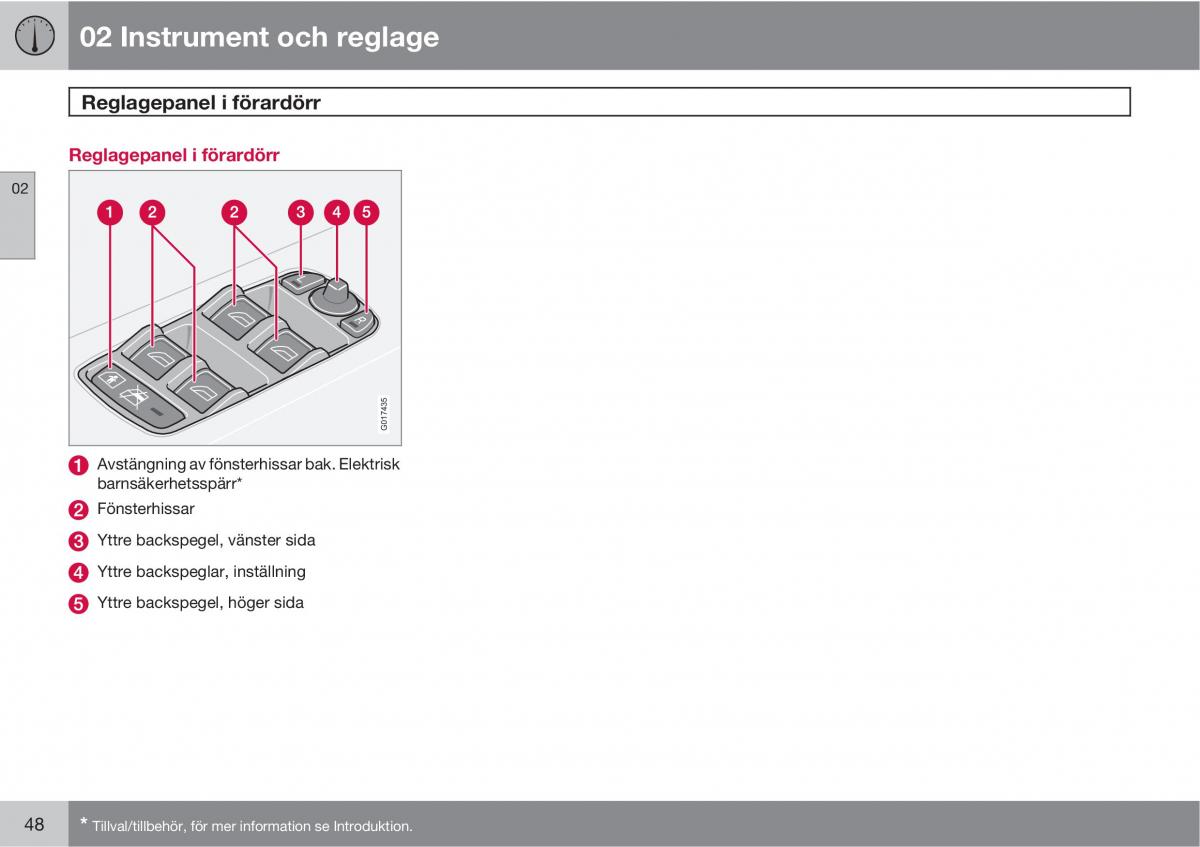 Volvo S40 II 2 instruktionsbok / page 48