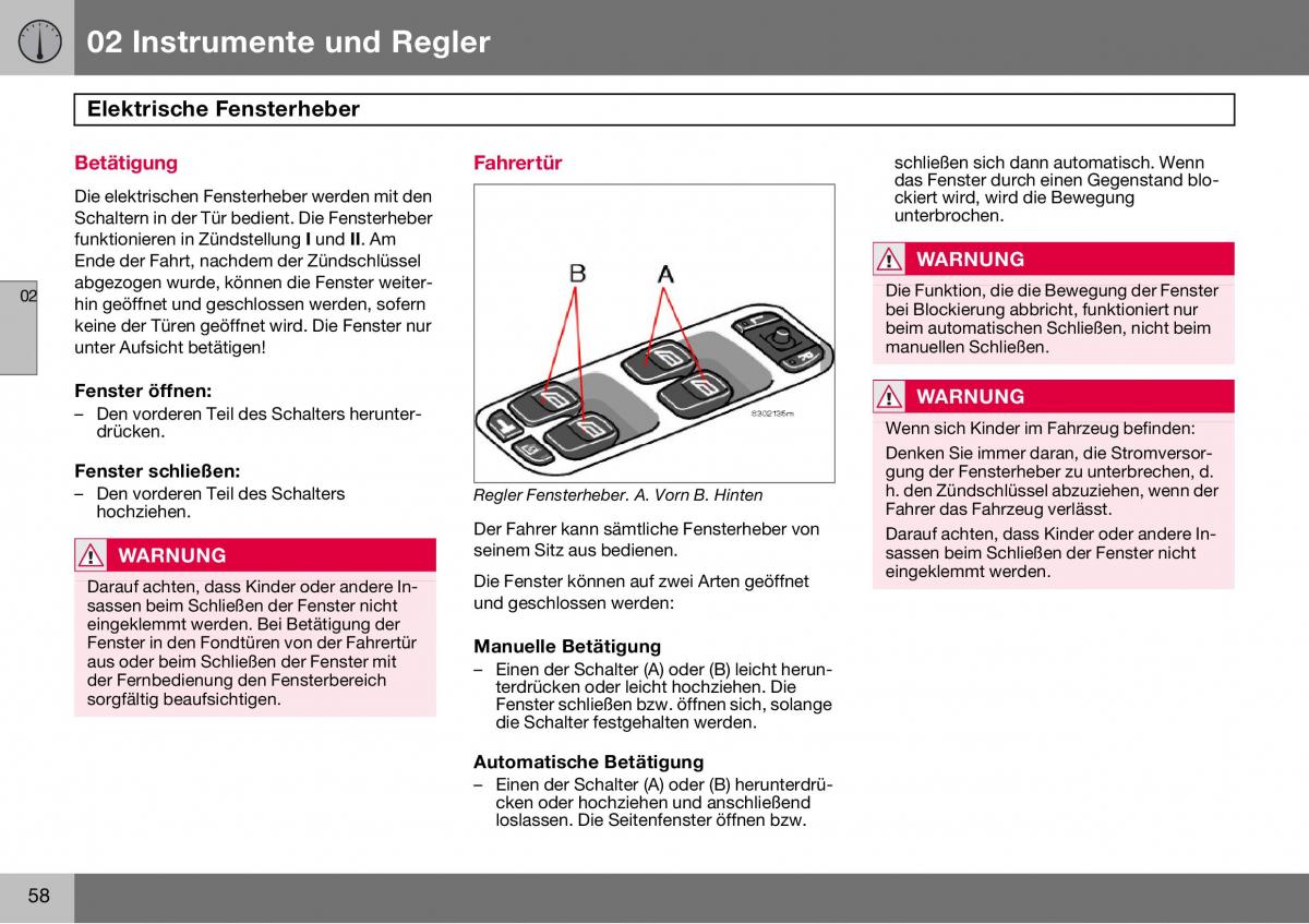 Volvo S60 I 1 Handbuch / page 59