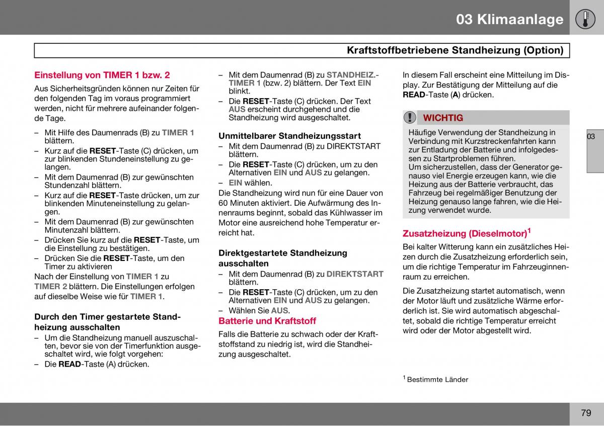 Volvo S60 I 1 Handbuch / page 80