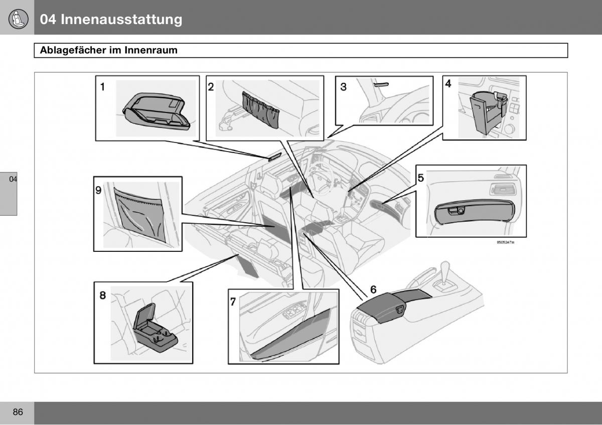 Volvo S60 I 1 Handbuch / page 87