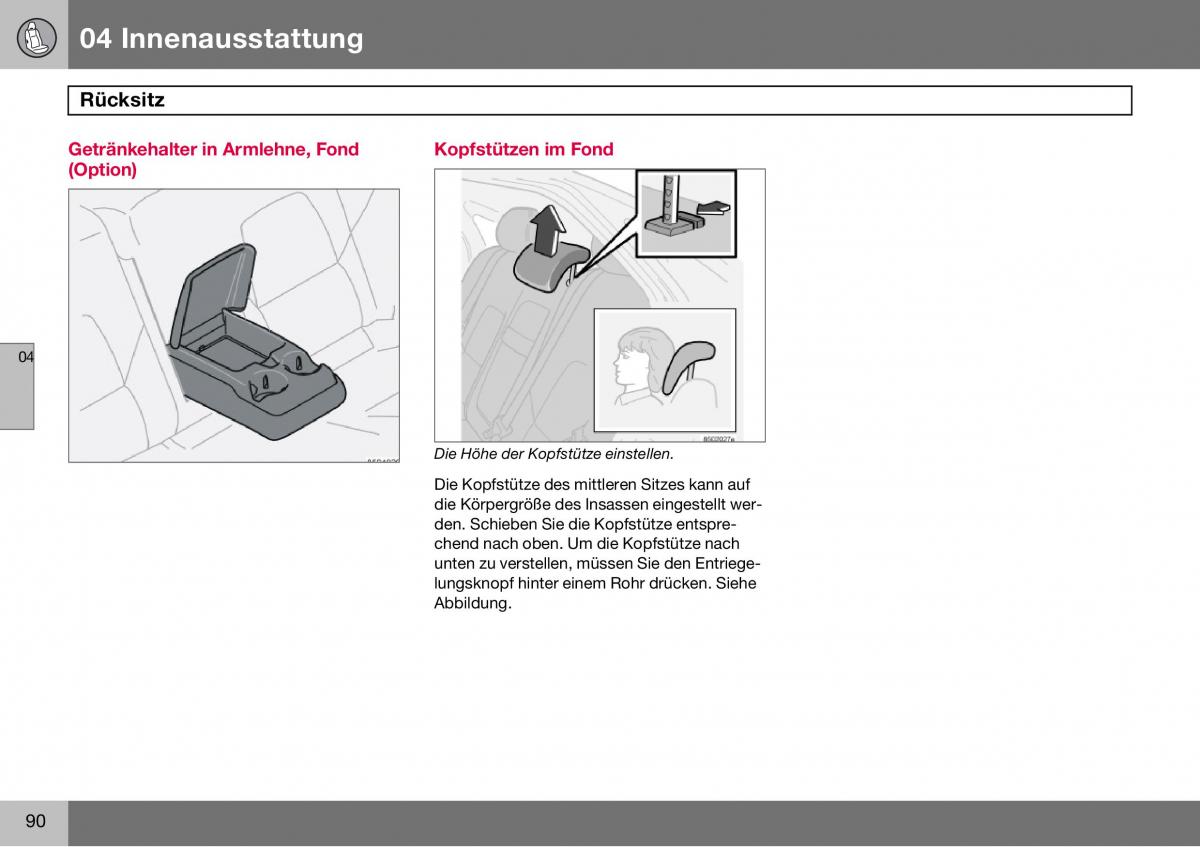 Volvo S60 I 1 Handbuch / page 91