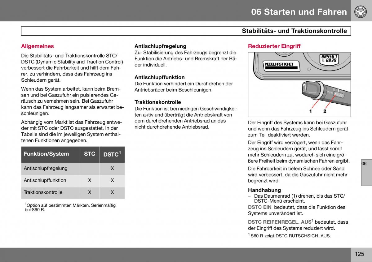 Volvo S60 I 1 Handbuch / page 126