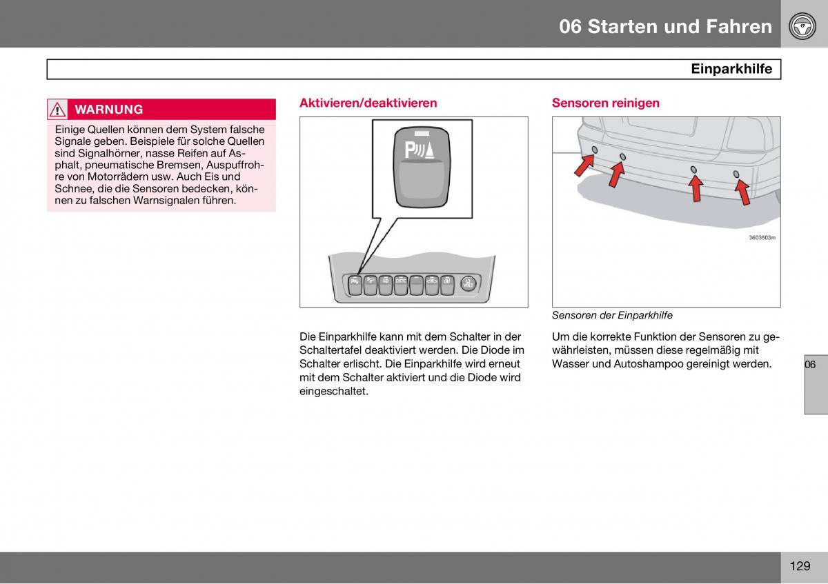 Volvo S60 I 1 Handbuch / page 130