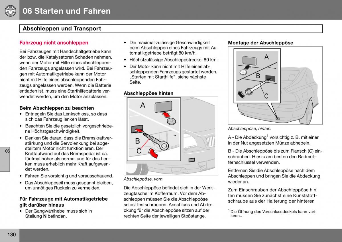 Volvo S60 I 1 Handbuch / page 131