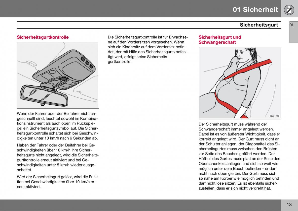 Volvo S60 I 1 Handbuch / page 14