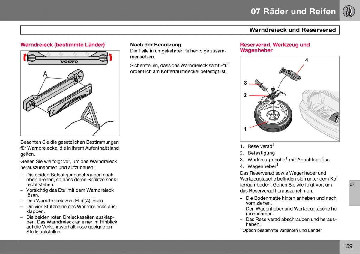 Volvo S60 I 1 Handbuch / page 160