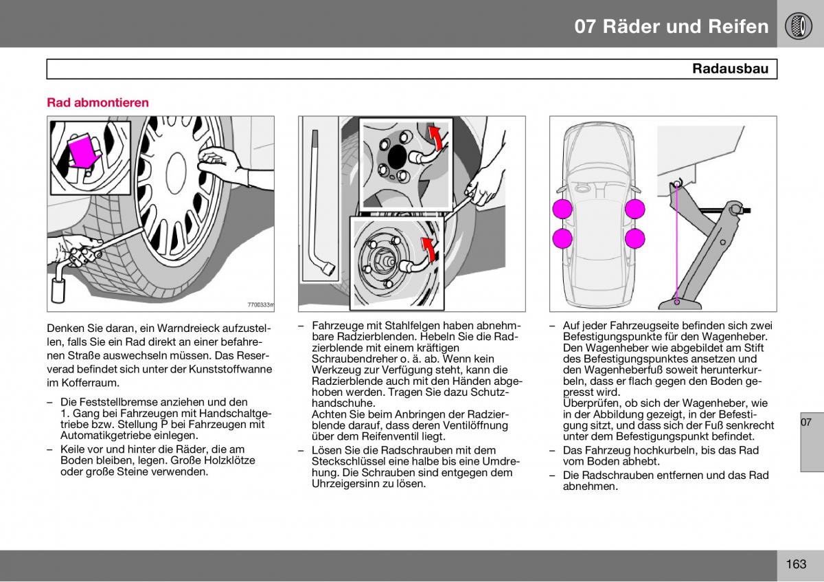 Volvo S60 I 1 Handbuch / page 164