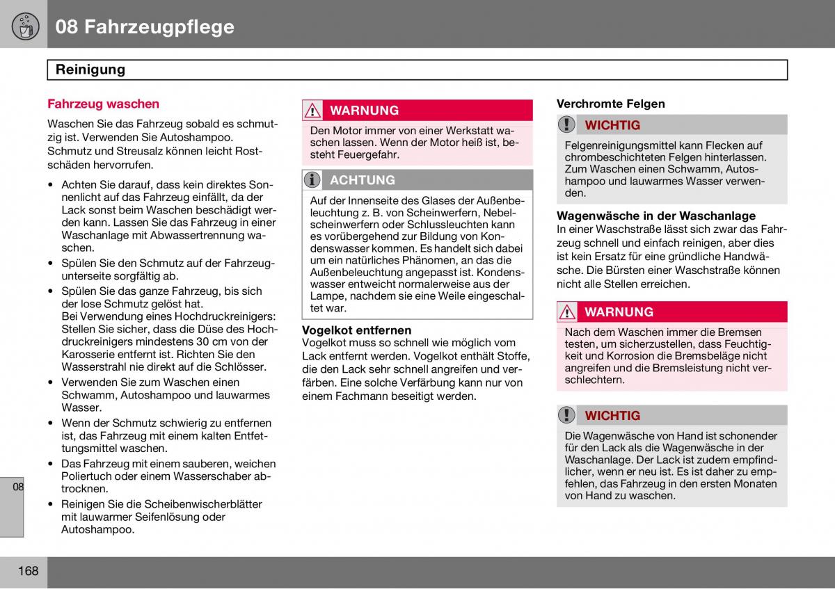 Volvo S60 I 1 Handbuch / page 169