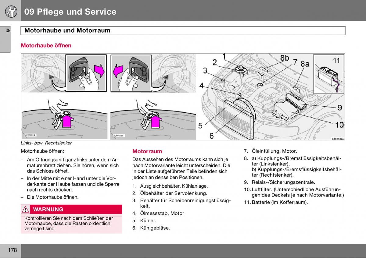 Volvo S60 I 1 Handbuch / page 179