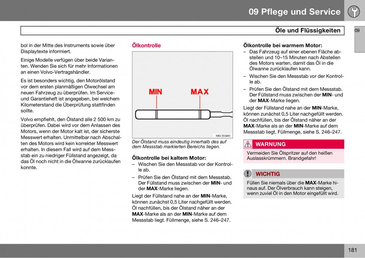 Volvo S60 I 1 Handbuch / page 182