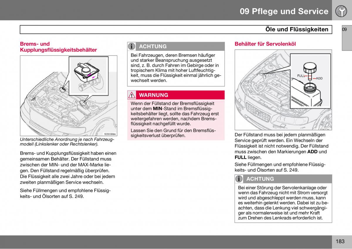 Volvo S60 I 1 Handbuch / page 184