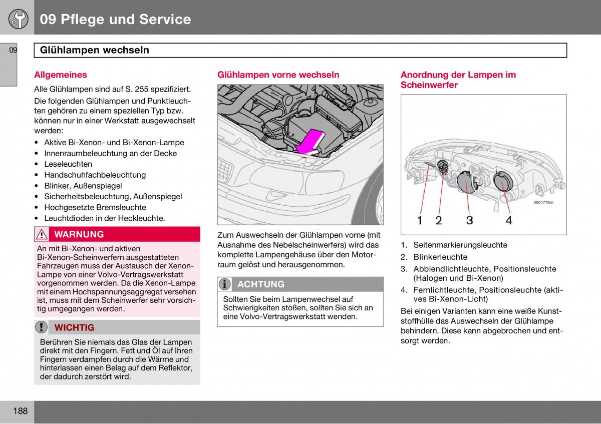 Volvo S60 I 1 Handbuch / page 189