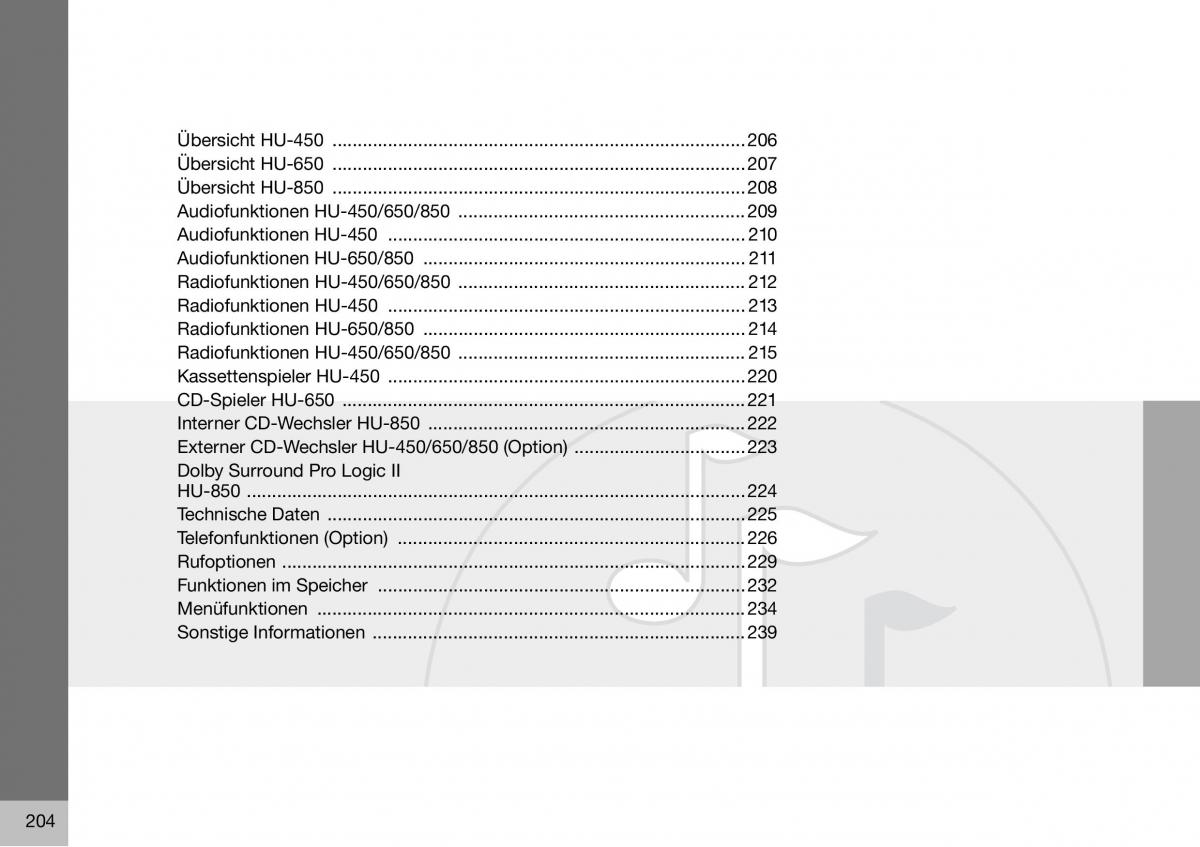 Volvo S60 I 1 Handbuch / page 205