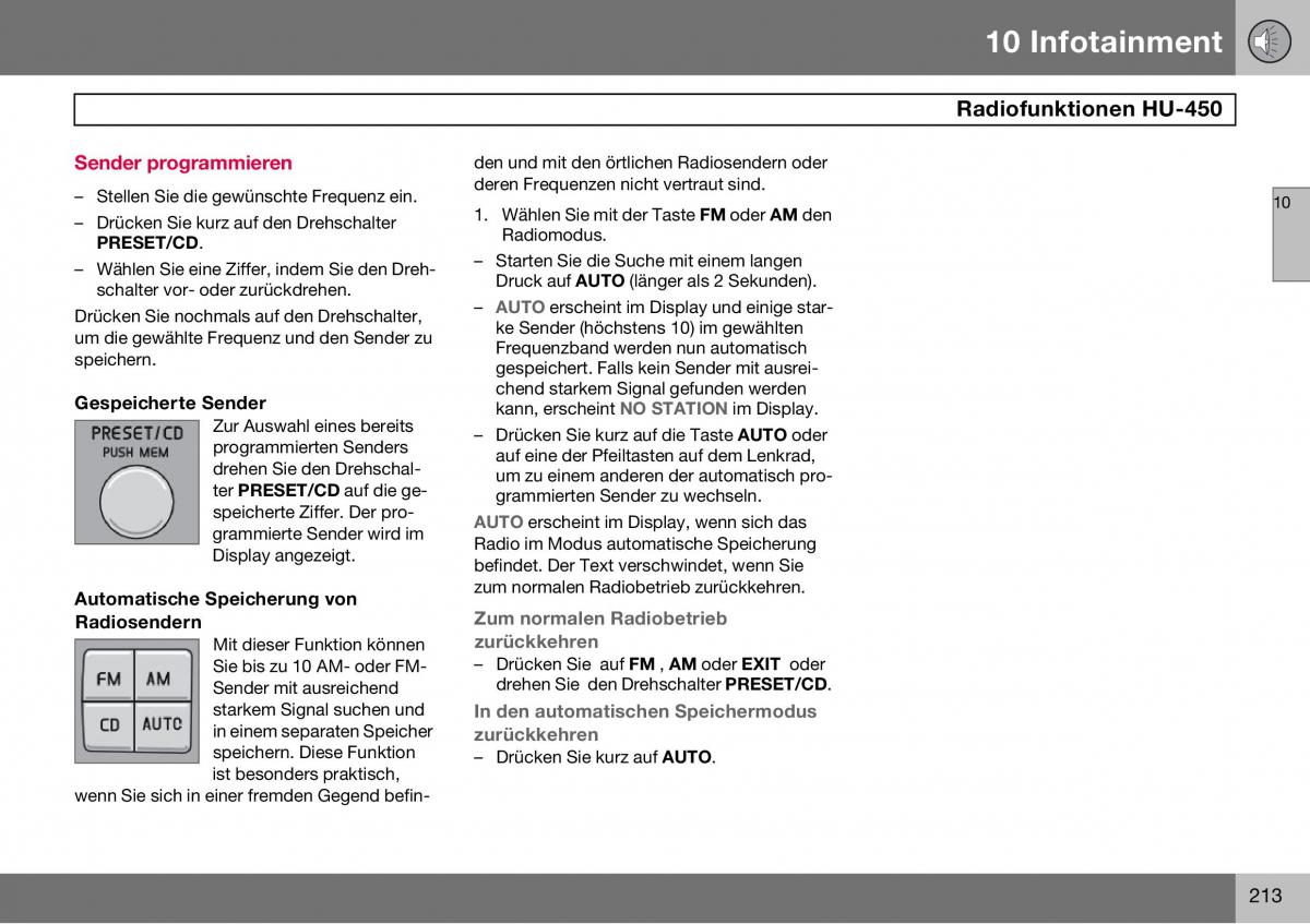 Volvo S60 I 1 Handbuch / page 214