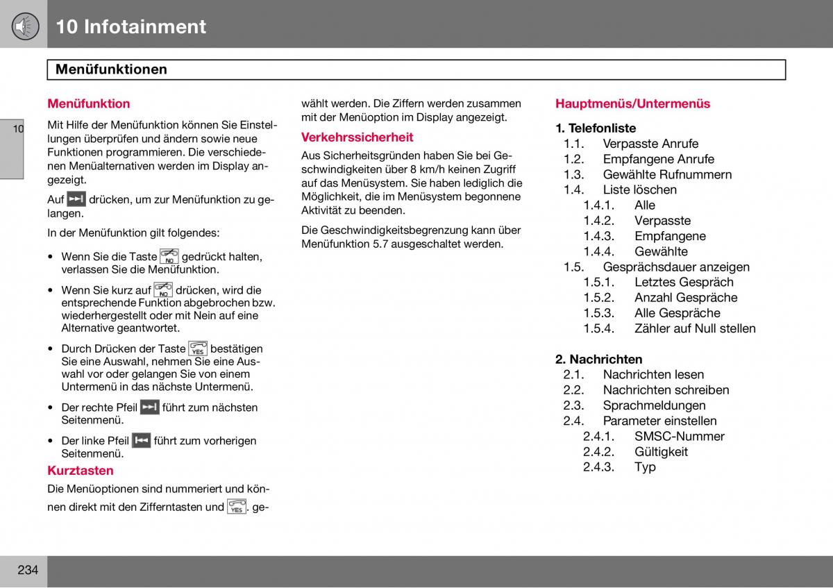 Volvo S60 I 1 Handbuch / page 235