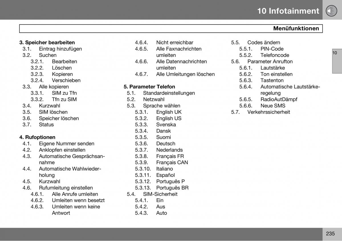 Volvo S60 I 1 Handbuch / page 236