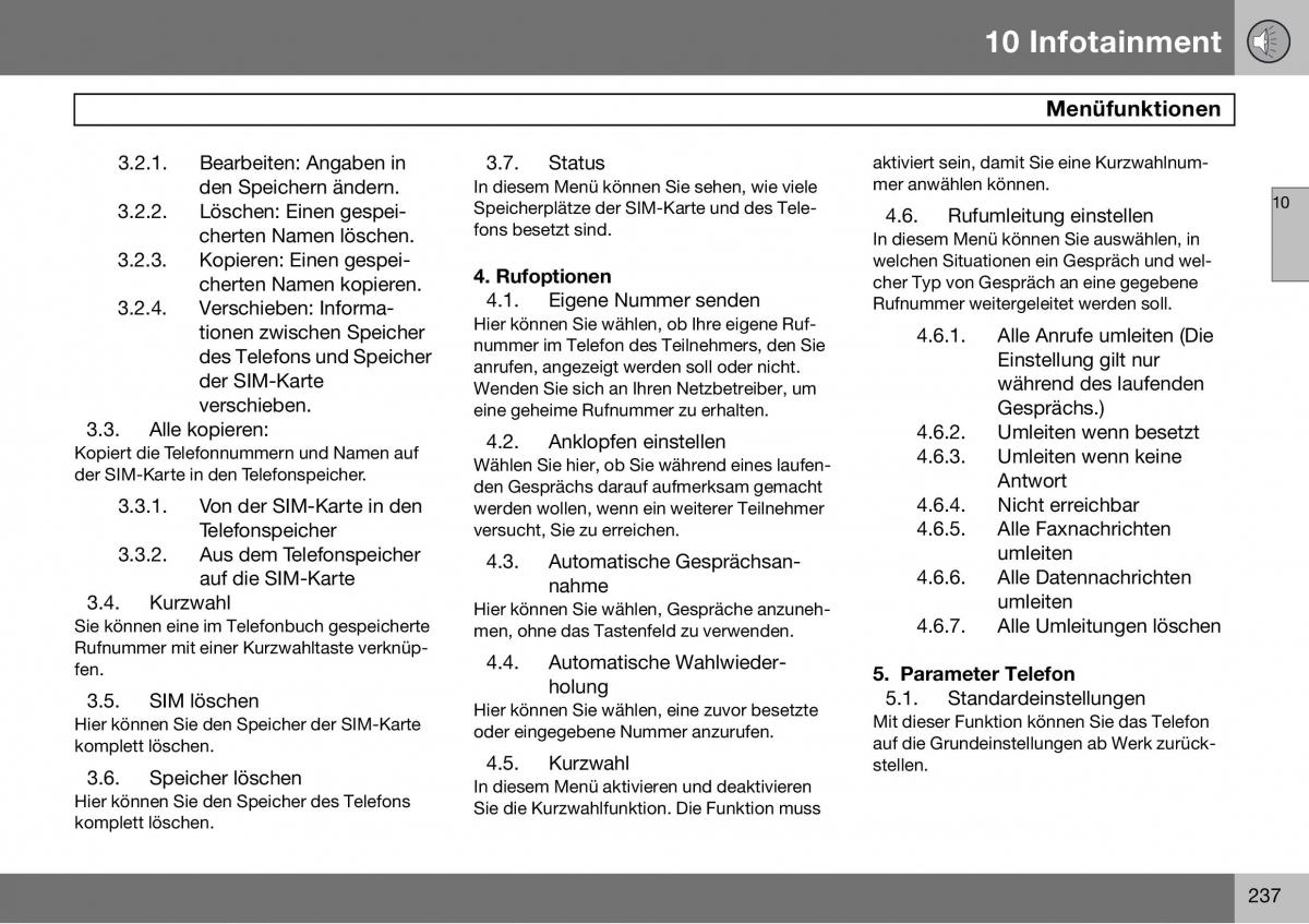 Volvo S60 I 1 Handbuch / page 238