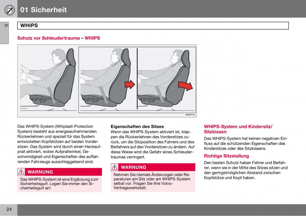 Volvo S60 I 1 Handbuch / page 25