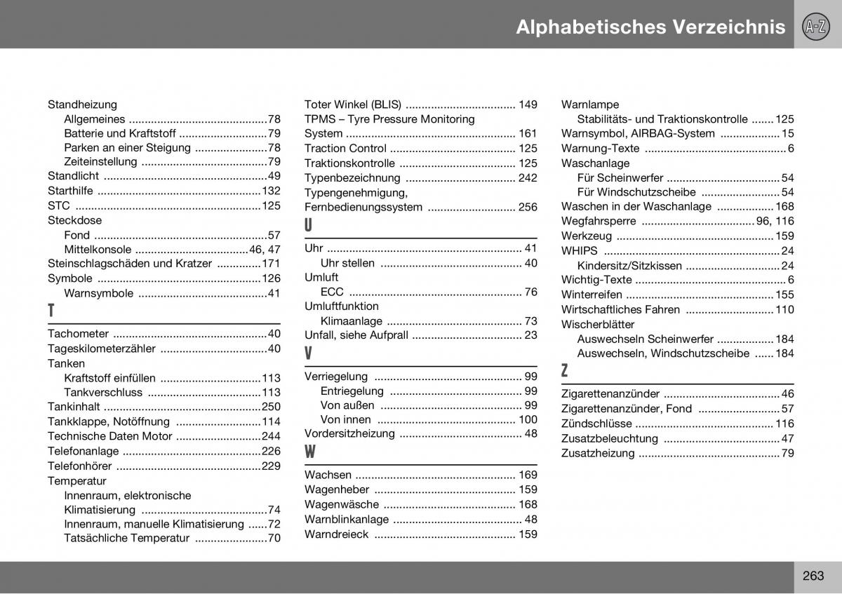 Volvo S60 I 1 Handbuch / page 264