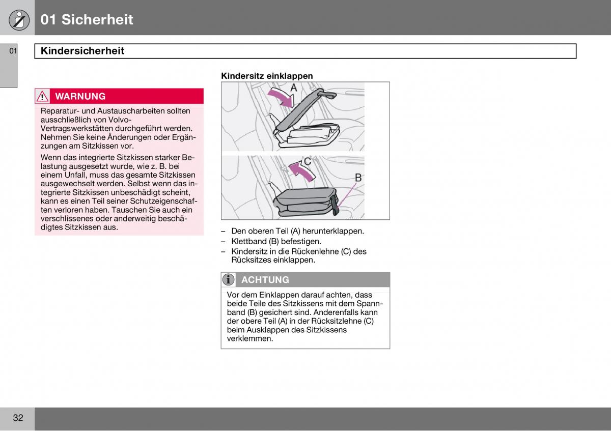 Volvo S60 I 1 Handbuch / page 33