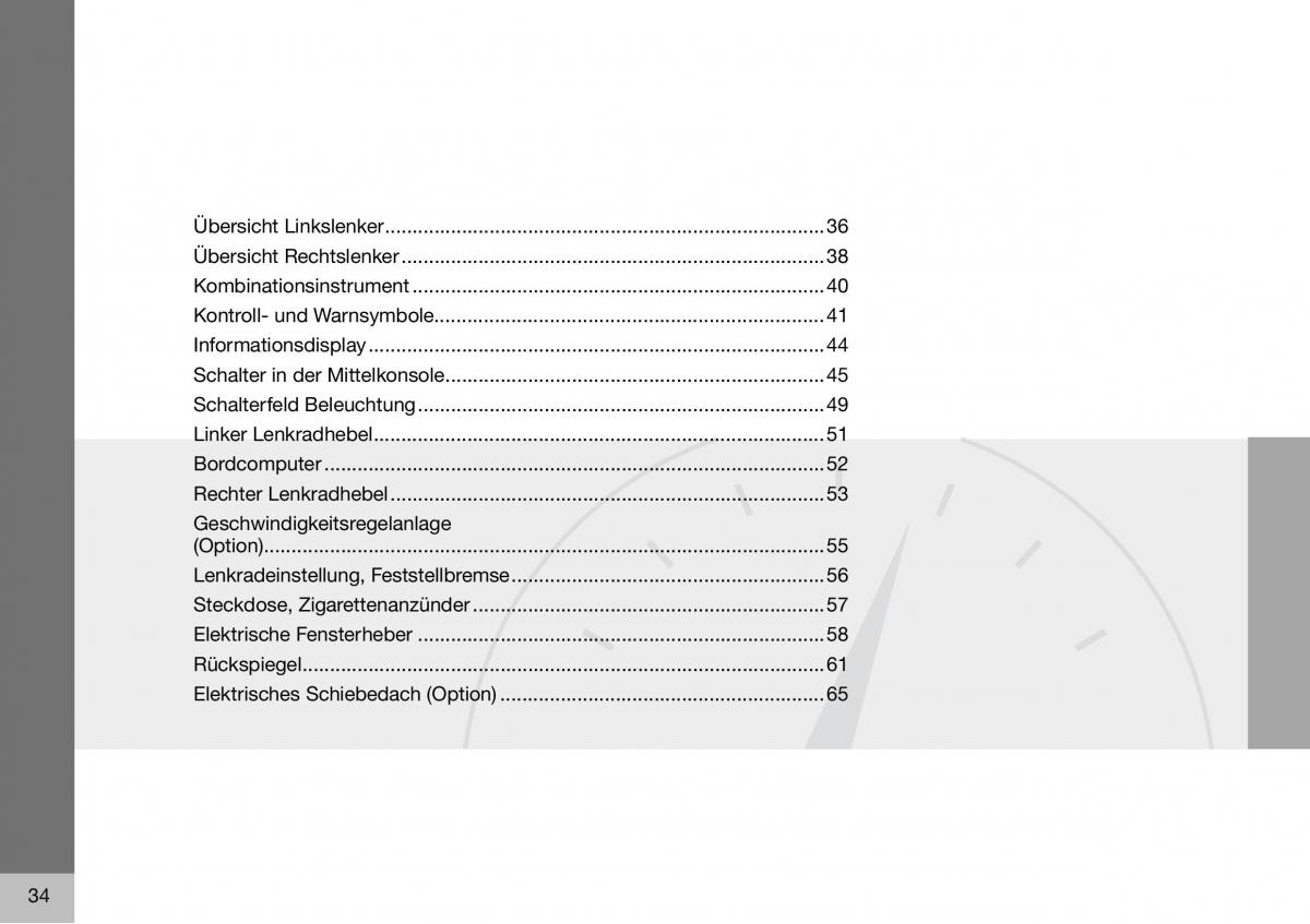 Volvo S60 I 1 Handbuch / page 35