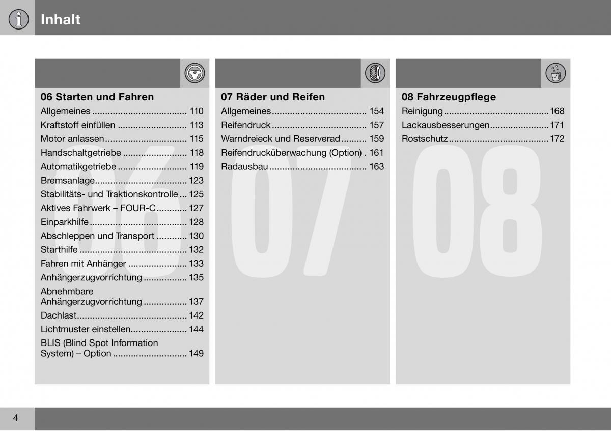 Volvo S60 I 1 Handbuch / page 5