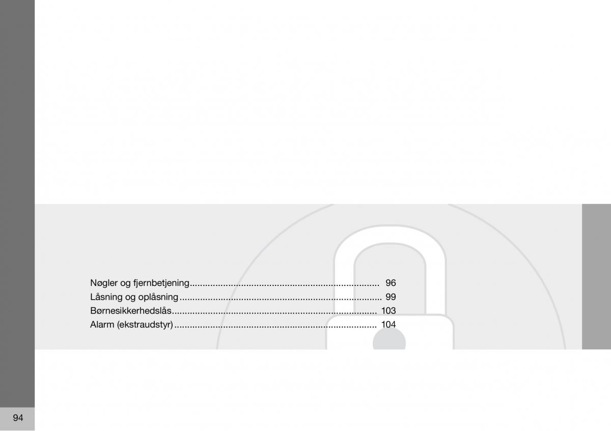 Volvo S60 I 1 Bilens instruktionsbog / page 95