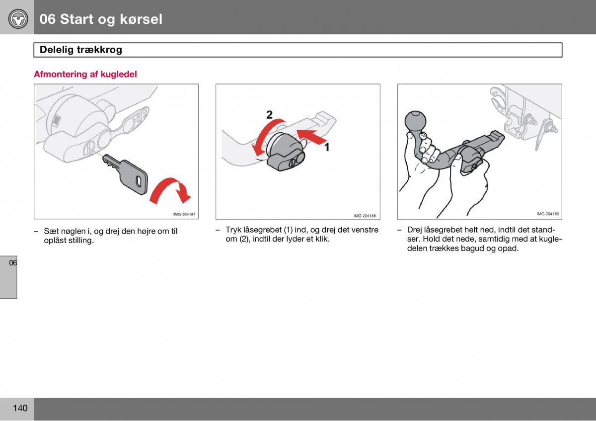 Volvo S60 I 1 Bilens instruktionsbog / page 141