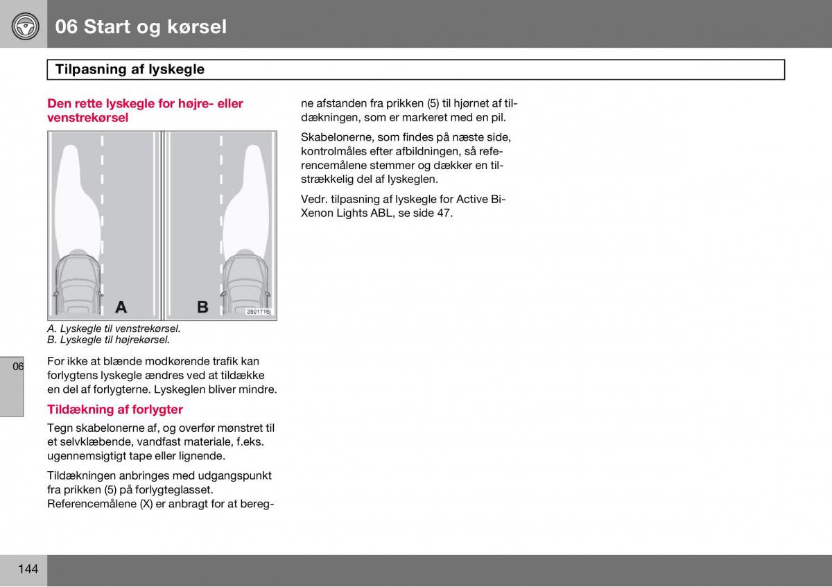 Volvo S60 I 1 Bilens instruktionsbog / page 145