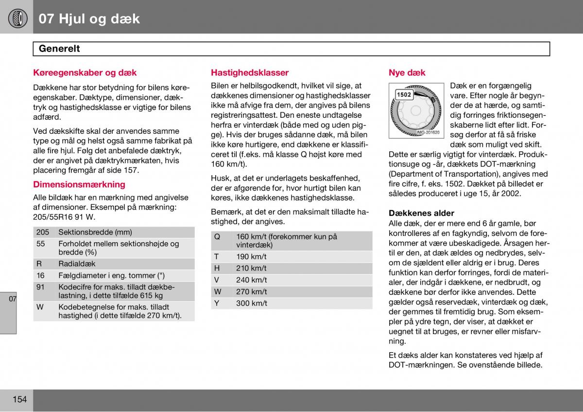 Volvo S60 I 1 Bilens instruktionsbog / page 155