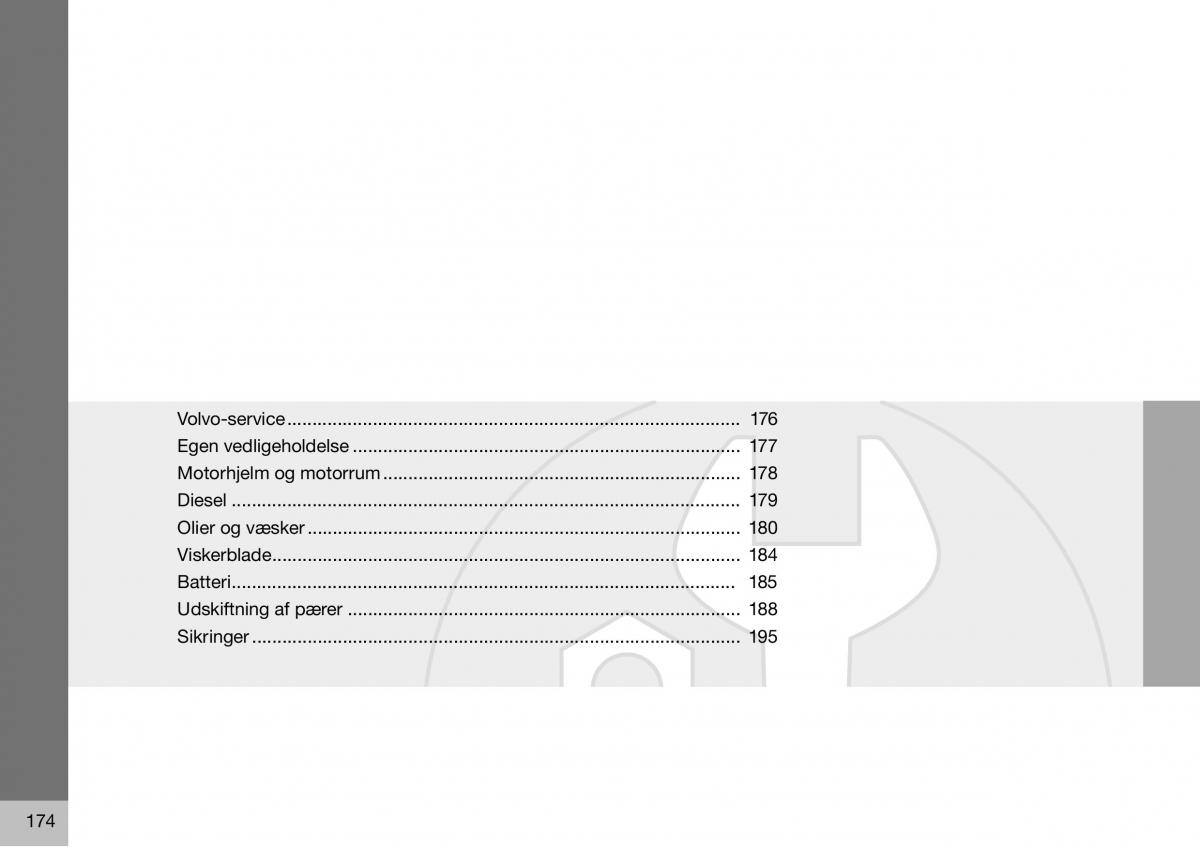 Volvo S60 I 1 Bilens instruktionsbog / page 175