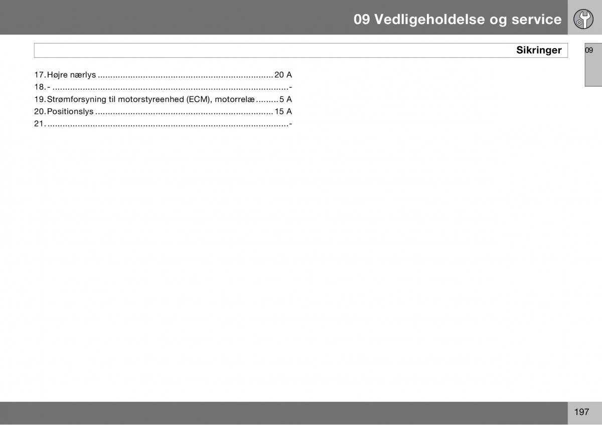 Volvo S60 I 1 Bilens instruktionsbog / page 198