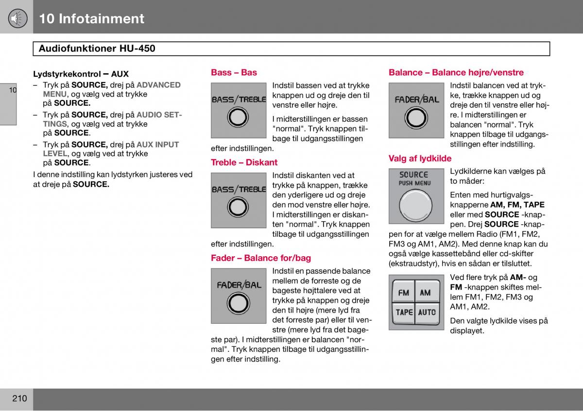 Volvo S60 I 1 Bilens instruktionsbog / page 211