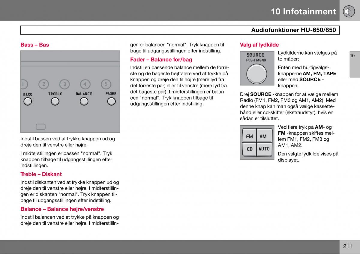 Volvo S60 I 1 Bilens instruktionsbog / page 212