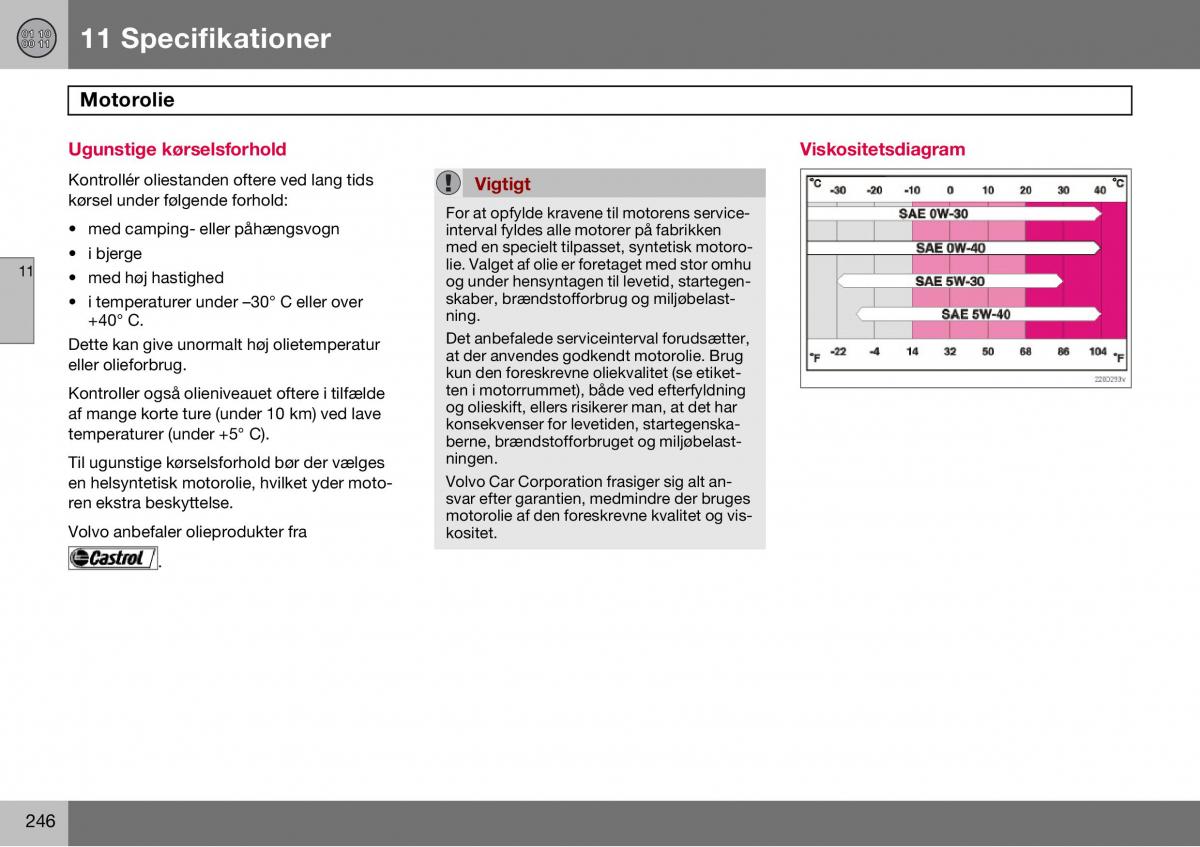 Volvo S60 I 1 Bilens instruktionsbog / page 247