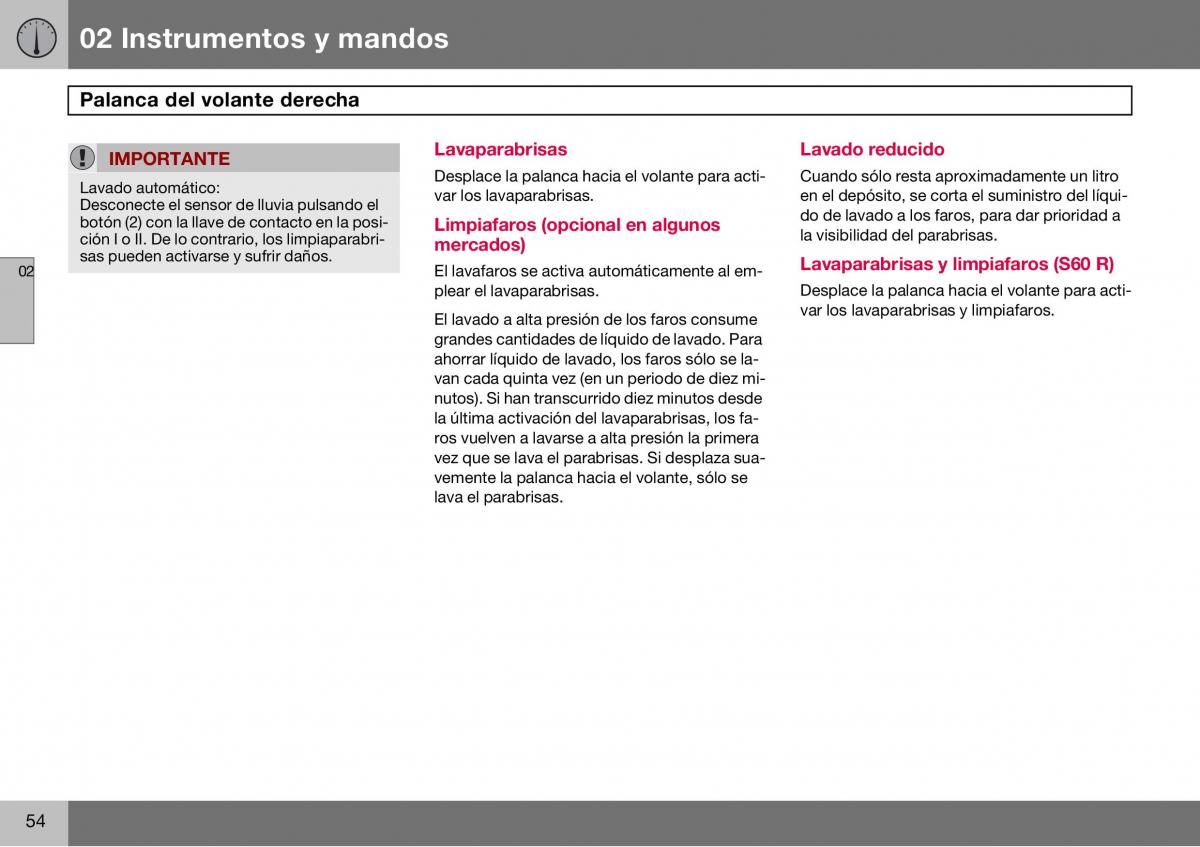 Volvo S60 I 1 manual del propietario / page 55