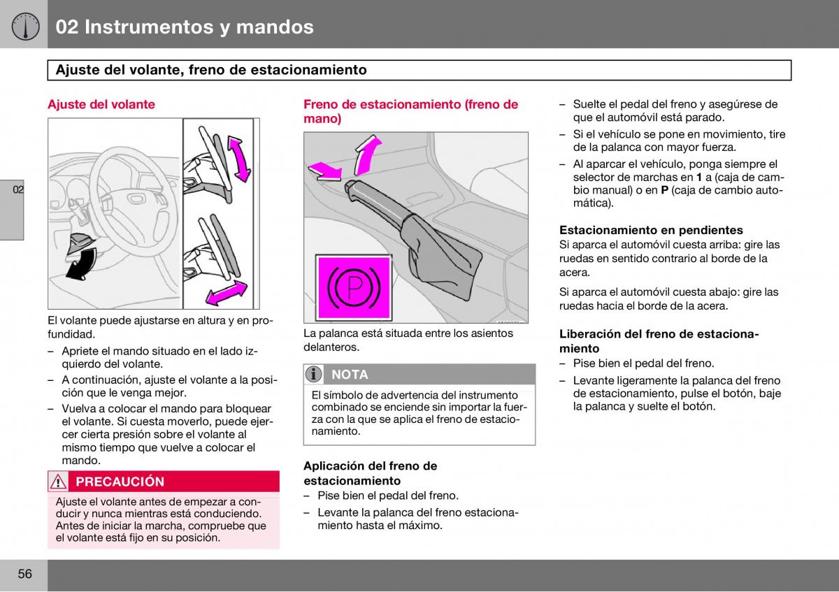 Volvo S60 I 1 manual del propietario / page 57