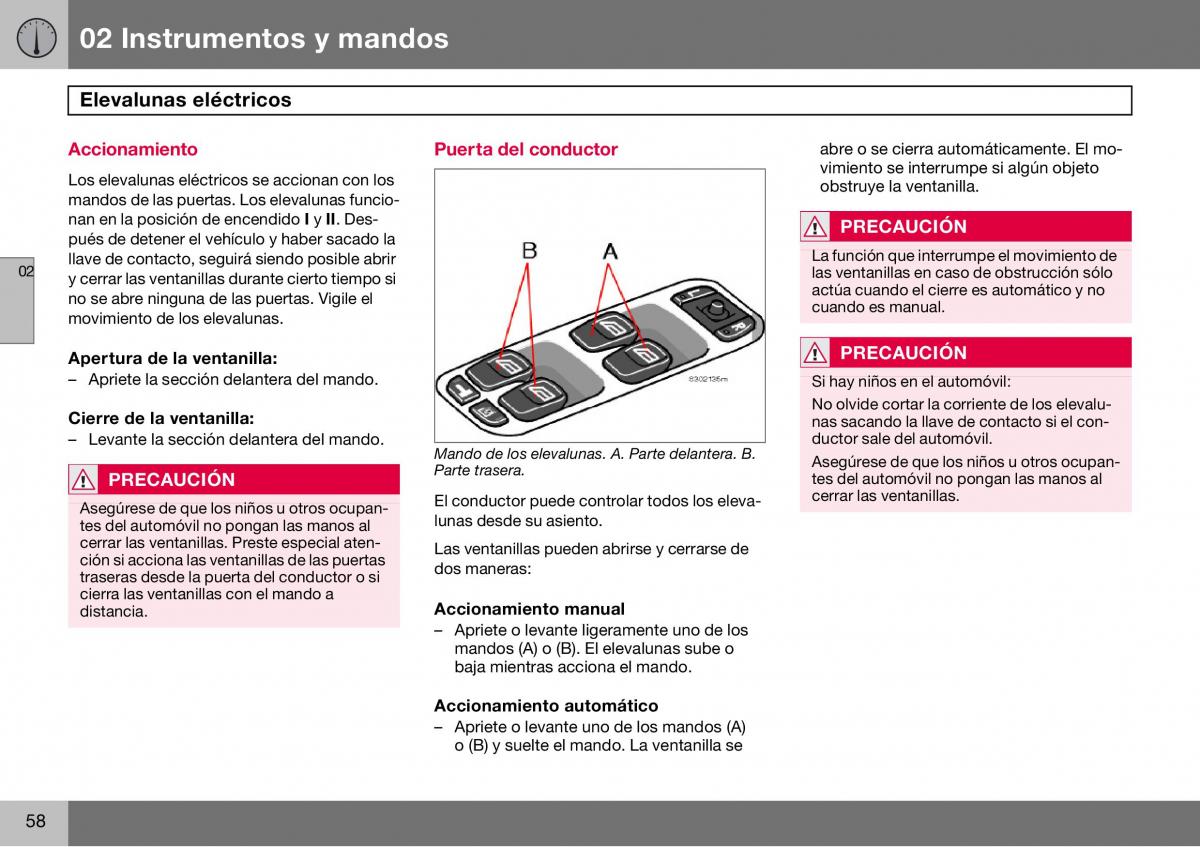 Volvo S60 I 1 manual del propietario / page 59