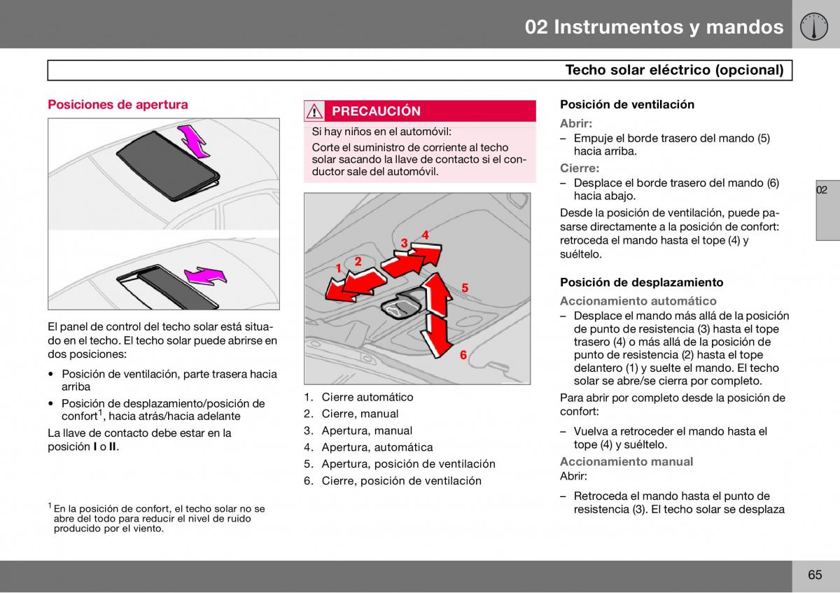 Volvo S60 I 1 manual del propietario / page 66