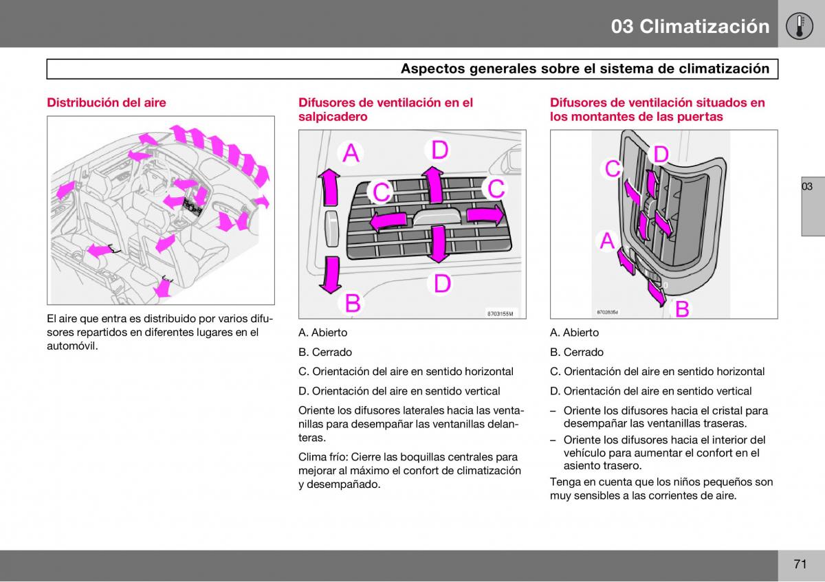 Volvo S60 I 1 manual del propietario / page 72