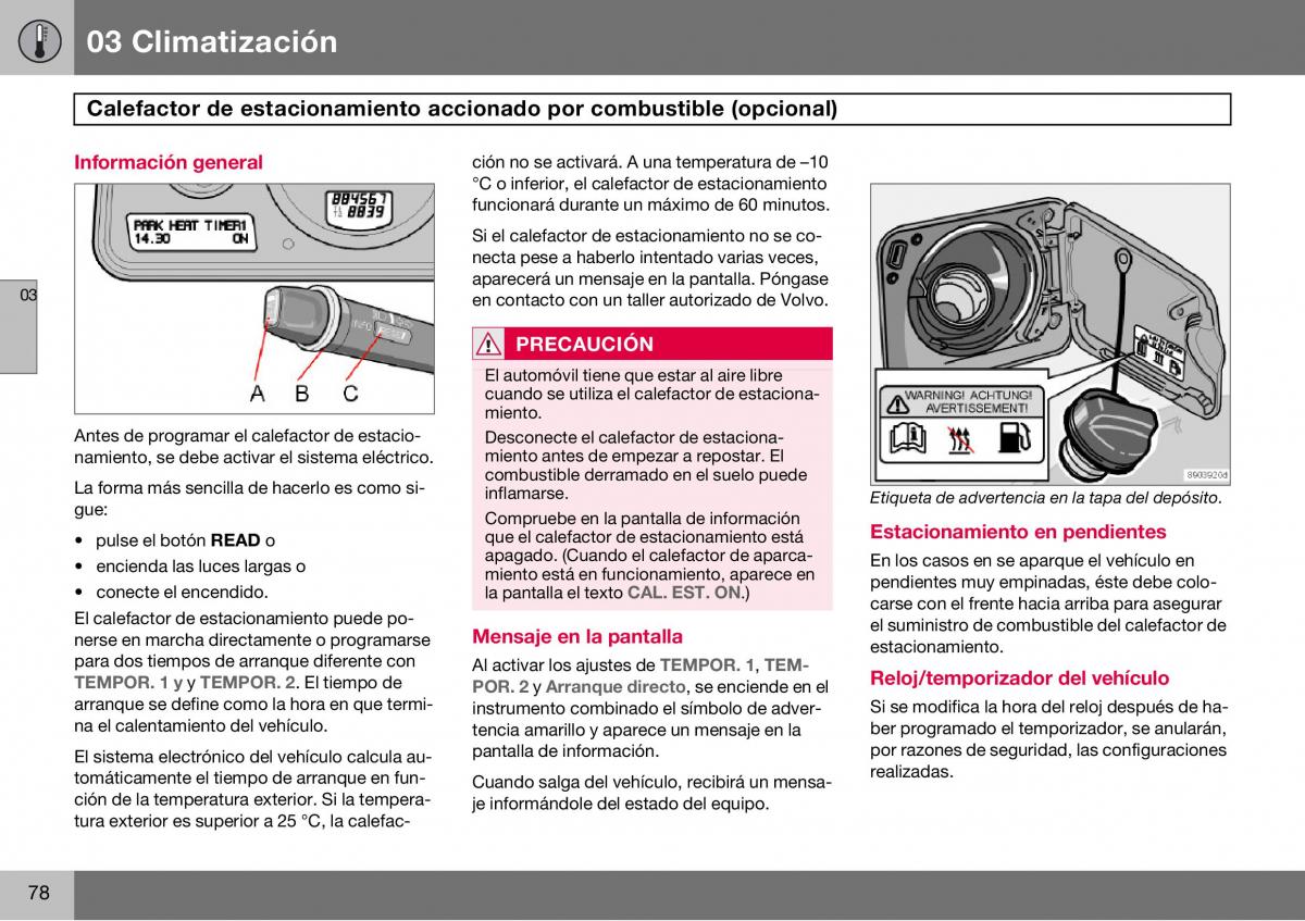 Volvo S60 I 1 manual del propietario / page 79